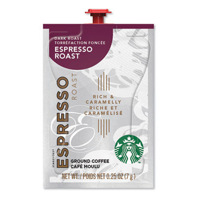 SBKMDR00218 FLAVIA Coffee Freshpacks, Espresso Dark Roast, 72/Carton STARBUCKS COFFEE COMPANY