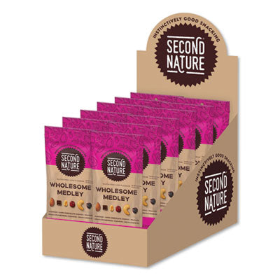 SSUKAR1170 Wholesome Medley Assorted Trail Mix, 2.25 Oz Bag, 12 Bags/box