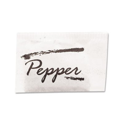 MKL14462 Pepper Packets, 0.1 Grams, 3,000/carton