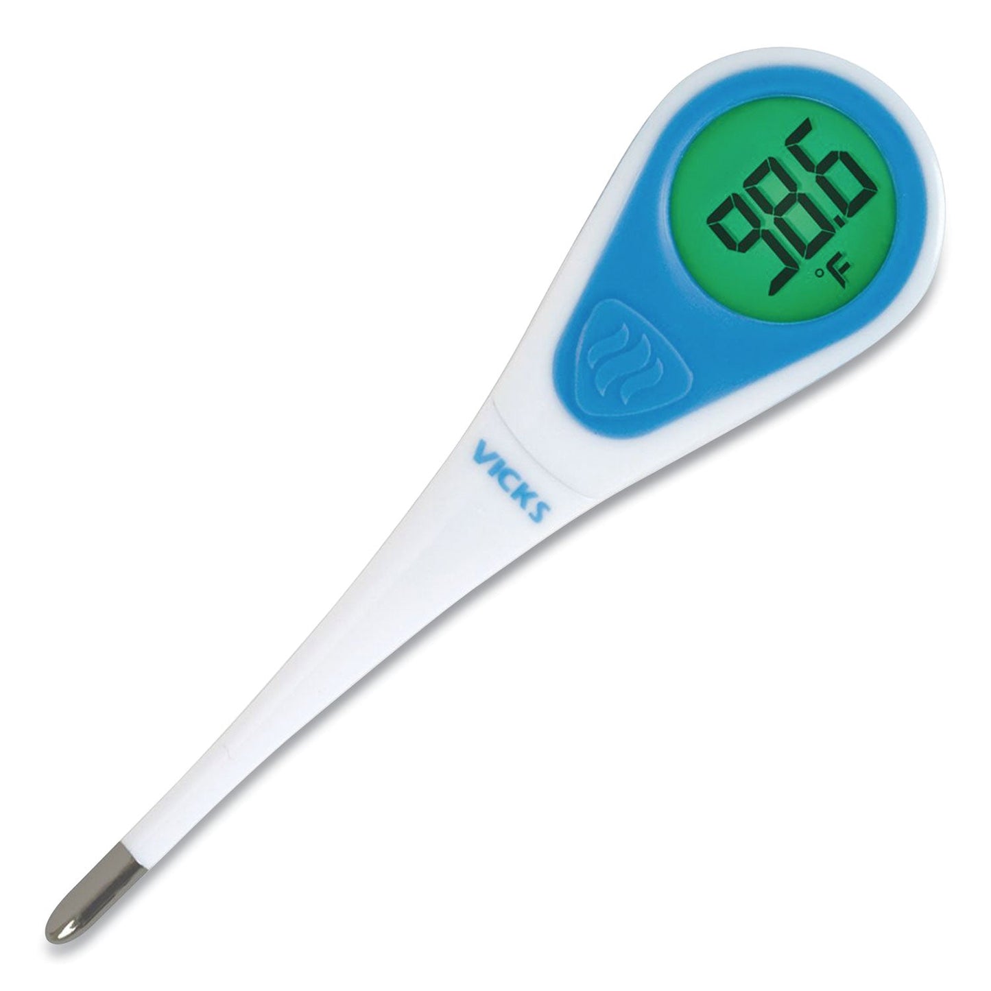 PGCV912US SPEEDREAD DIGITAL THERMOMETER WITH FEVER INSIGHT, WHITE/BLUE Vicks
