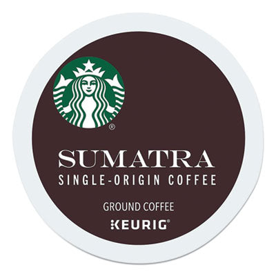SBK12565254CT Sumatra Coffee K-Cups, Sumatra, 0.4 oz K-Cup, 96/Box KEURIG DR PEPPER