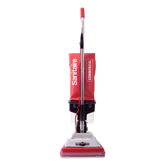 EURSC887E Tradition Upright Vacuum Sc887b, 12" Cleaning Path, Red