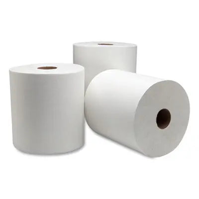 TRK214405 Advanced Hardwound Roll Towel, 1-Ply, 7.88" x 1,000 ft, White, 6 Rolls/Carton ESSITY
