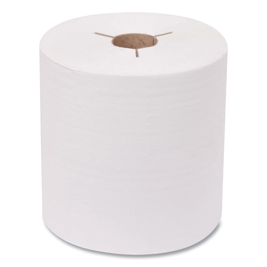 TRK8038050 Advanced Hand Towel Roll, Notched, 1-Ply, 8" x 800 ft, White, 6 Rolls/Carton