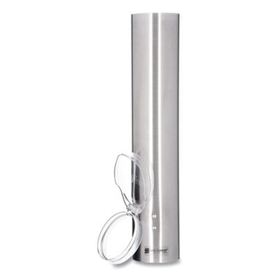 SJMC4150SS Small Pull-Type Water Cup Dispenser, For 5 Oz Cups, Stainless Steel CFS BRANDS
