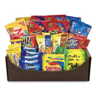 GRR70000037 Snack Treats Variety Care Package, 40 Assorted Snacks/Box