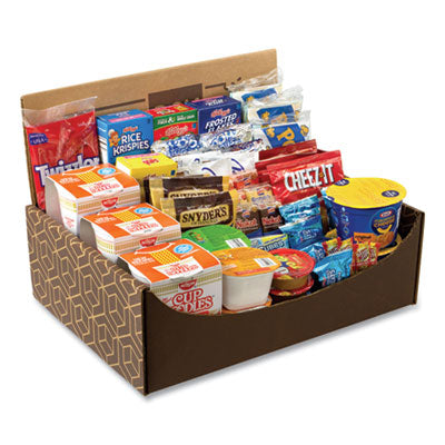 GRR70000014 Dorm Room Survival Snack Box, 55 Assorted Snacks/Box
