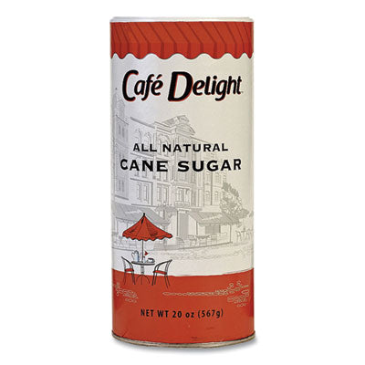 CFLMLY00262422 All Natural Cane Sugar, 20 oz Canister DIAMOND CRYSTAL BRANDS