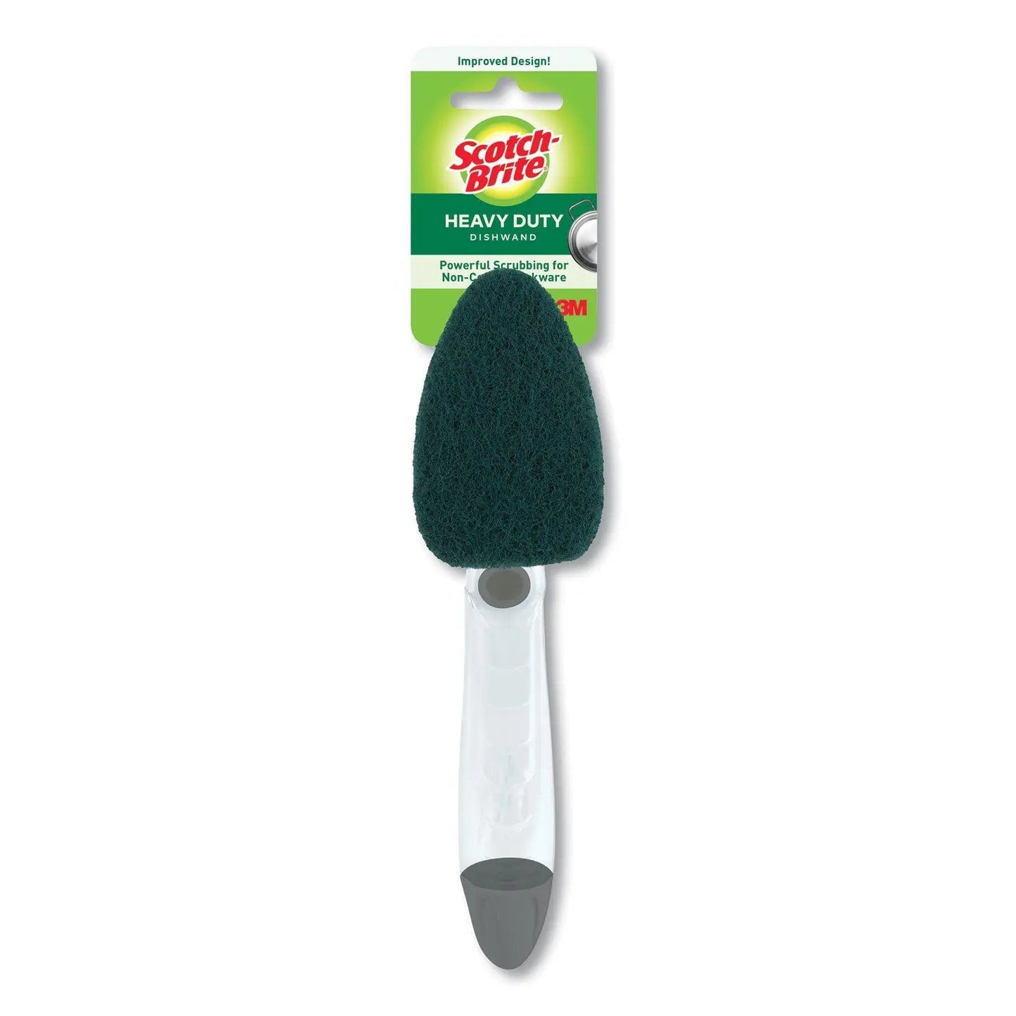 MMM6504 Soap-Dispensing Dishwand, 2.5 X 9.5, Yellow/green, 4/carton Scotch-Brite