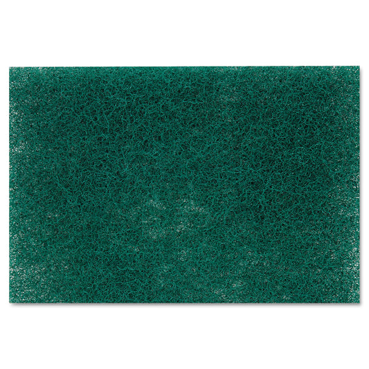 MMM86CT Heavy Duty Scouring Pad 86, 6 X 9, Green, 12/pack, 3 Packs/carton