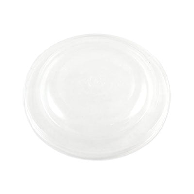 WORBOLCS24 PLA Lids for Fiber Bowls, 7.5" Diameter x 1" h, Clear, Plastic, 300/Carton WORLD CENTRIC