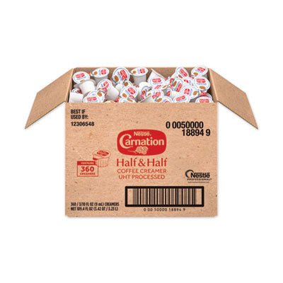 NES18894 Half and Half, 0.3 oz Mini Cups, 360/Carton NESTLE