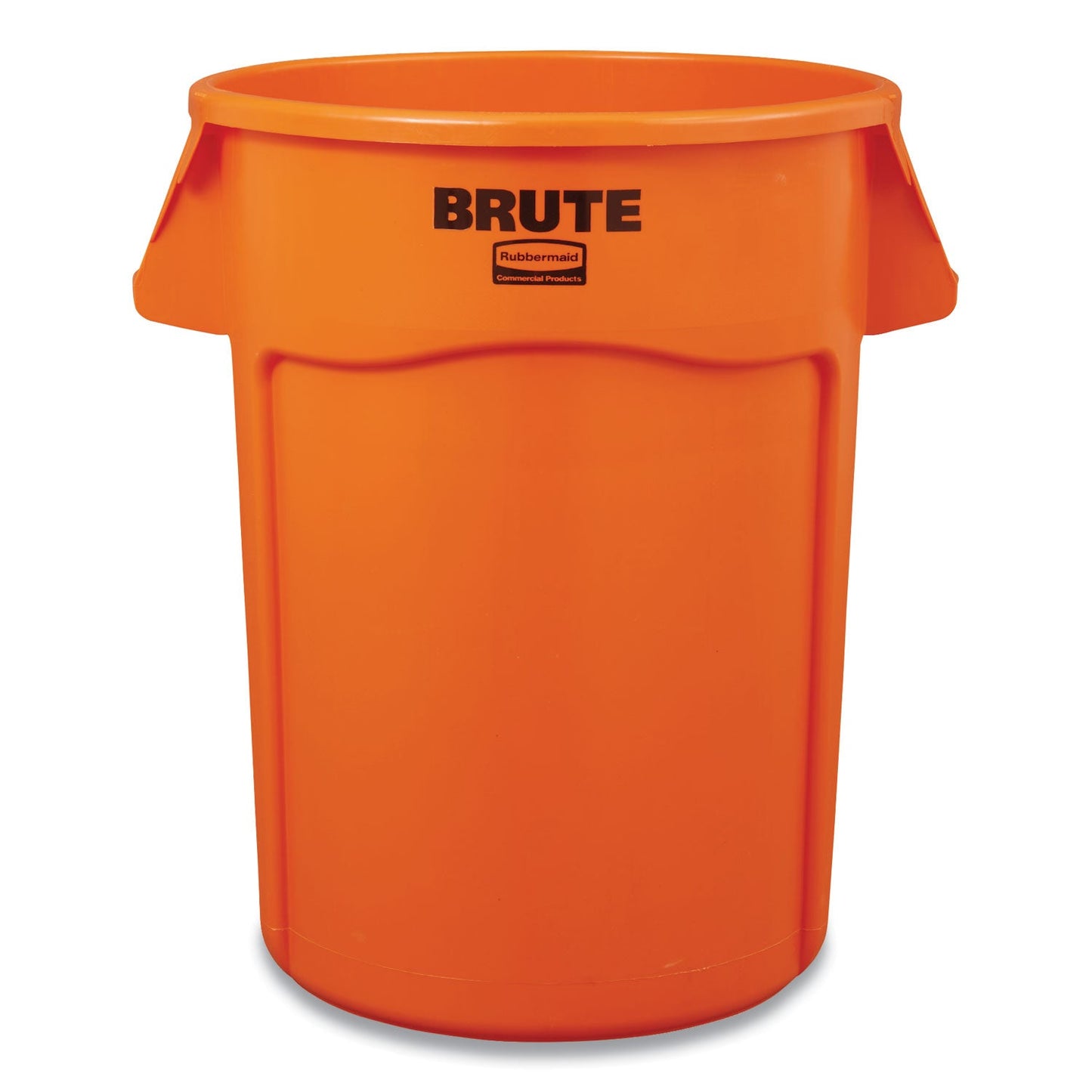 RCP2119307 Brute Round Container, 44 gal, Plastic, Orange RUBBERMAID COMMERCIAL PROD.