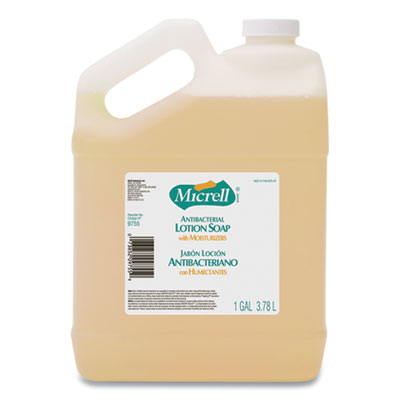 GOJ975504CT Antibacterial Lotion Soap, Light Scent, 1 gal, 4/Carton GO-JO INDUSTRIES