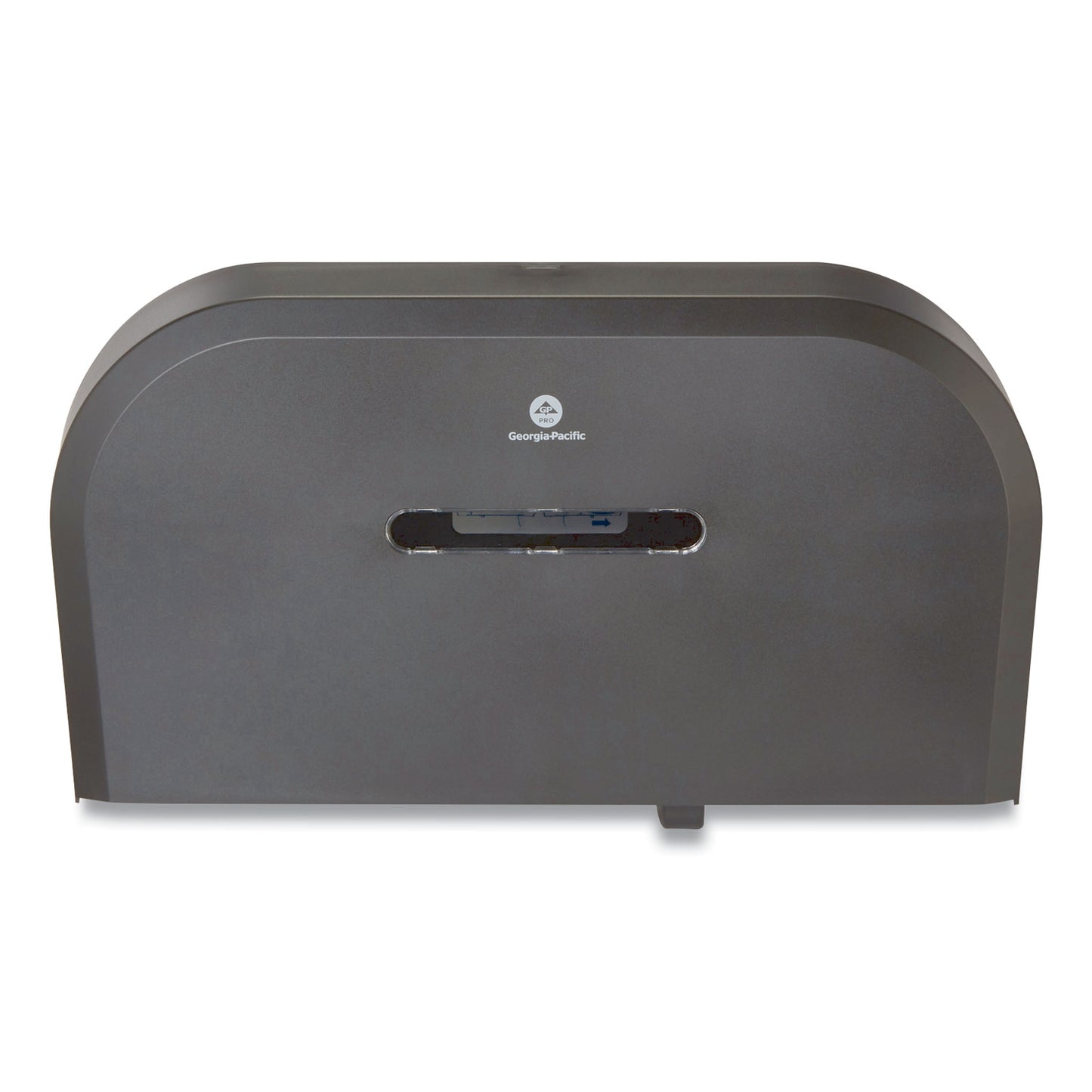 GPC59210 Jumbo Jr. Bathroom Tissue Dispenser, Double Roll, 22.1 x 4.8 x 12.1, Black
