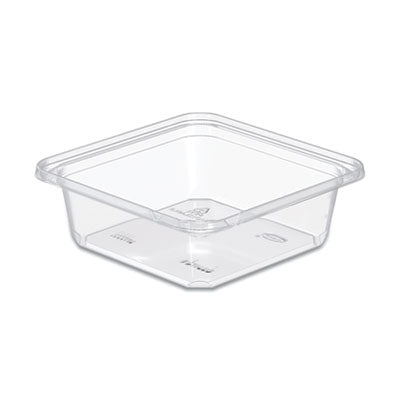 DCCSB24TG1 TamperGuard Snack Boxes, 24 oz, 6.3 x 6.3 x 2.1, Clear, Plastic, 300/Carton