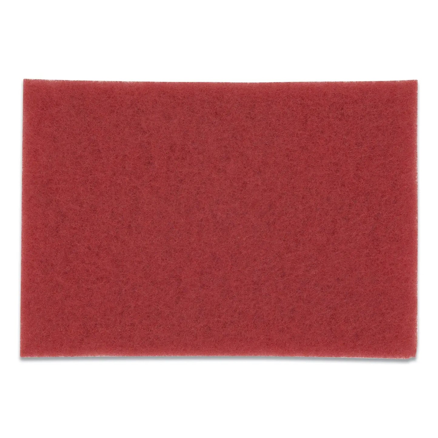 MMM59258 Low-Speed Buffer Floor Pads 5100, 20 X 14, Red, 10/carton MMM