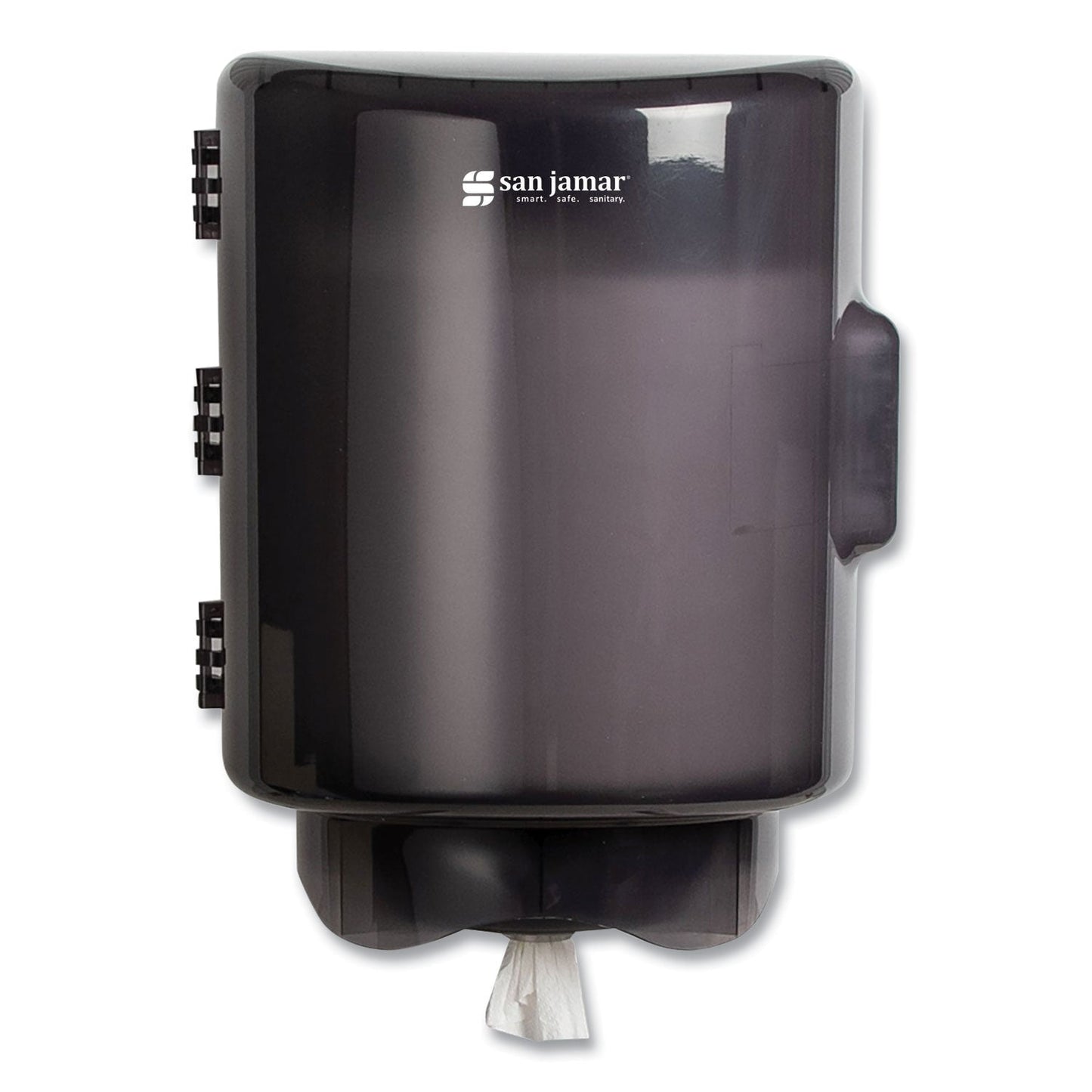 SJMT420TBK Adjustable Center Pull Towel Dispenser, 10.75 X 10.25 X 13.25, Black Pearl San Jamar