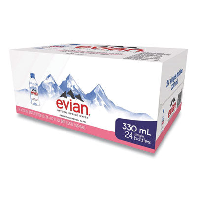 EVNEVI11201 Natural Spring Water, 11.2 Oz Bottle, 24/carton DANONE