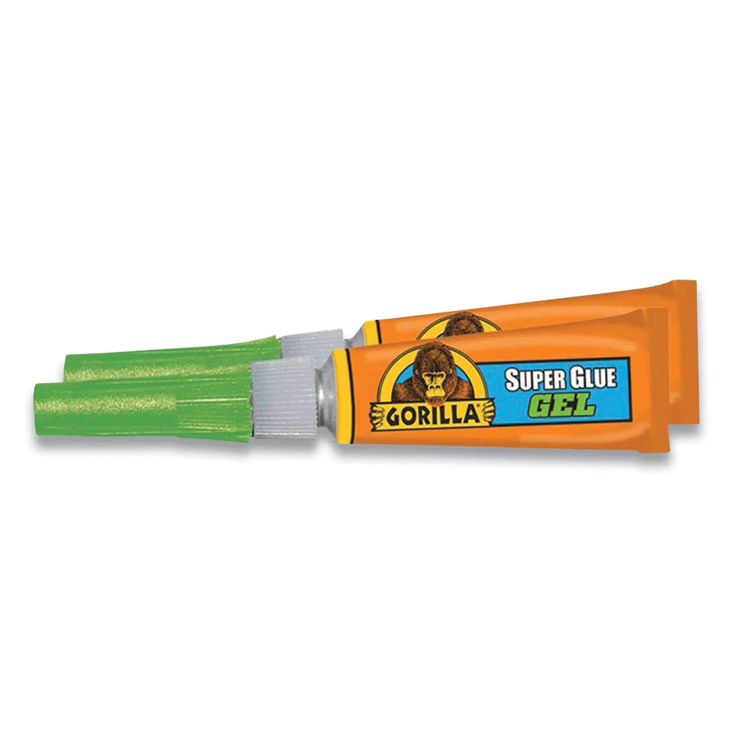 GOR7820001 Super Glue Gel, Two 0.11 Oz Tubes, Dries Clear Gorilla