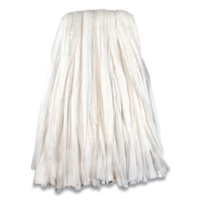 ODCBW816 Edge Non-Woven Wet Mop Head, Rayon, #16, 1.5" Headband, White THE ODELL CORPORATION