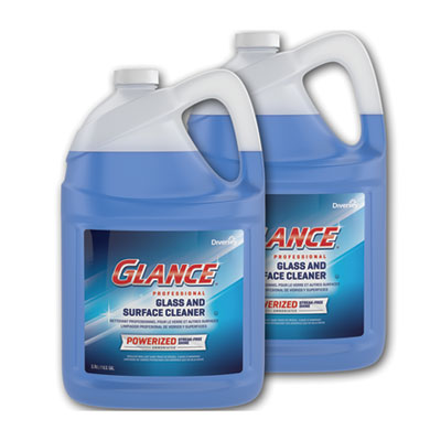 DVOCBD540311 Glance Powerized Glass And Surface Cleaner, Liquid, 1 Gal, 2/carton DIVERSEY