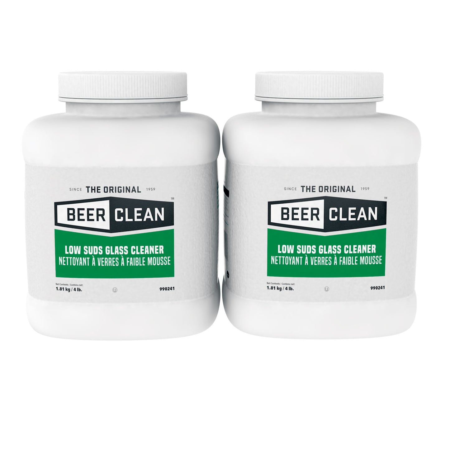 DVO990241 Beer Clean Glass Cleaner, Unscented, Powder, 4 Lb. Container