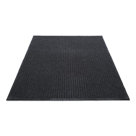 MLLEG030504 EcoGuard Indoor/Outdoor Wiper Mat, Rectangular, Charcoal Gray Carpeted Surface, 36" x 60"