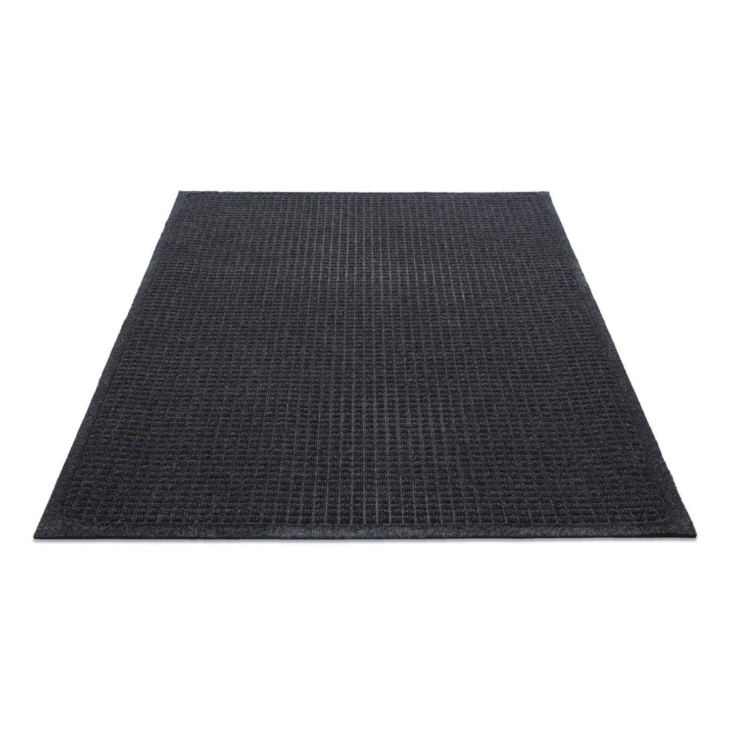 MLLEG030504 EcoGuard Indoor/Outdoor Wiper Mat, Rectangular, Charcoal Gray Carpeted Surface, 36" x 60"