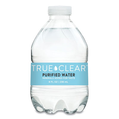 TCL8OZ24PLT168 Purified Bottled Water, 8 Oz Bottle, 24 Bottles/carton, 168 Cartons/pallet