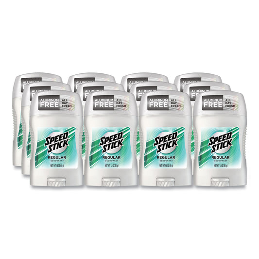 CPC94020 Deodorant, Regular Scent, 1.8 oz, 12/Carton