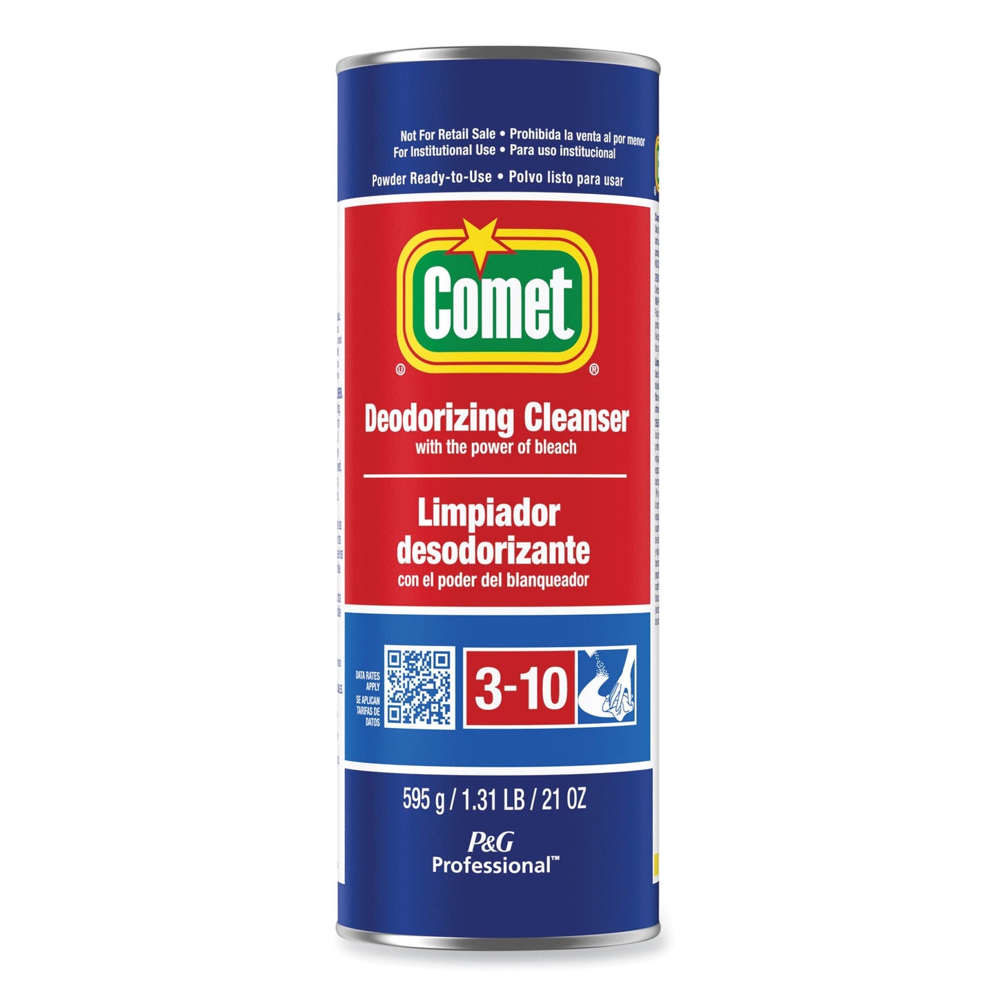 PGC32987EA Deodorizing Cleanser With Bleach, Powder, 21 Oz Canister Comet