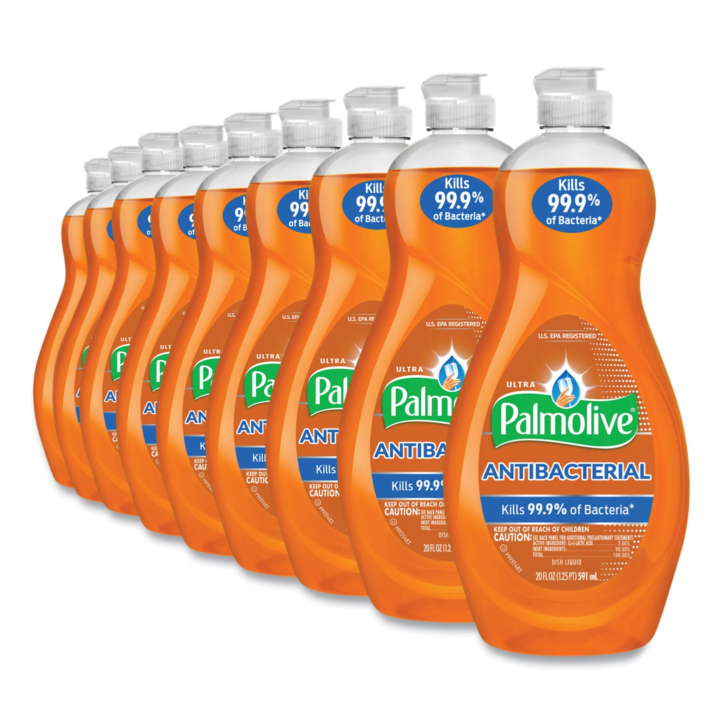CPC45038 Ultra Antibacterial Dishwashing Liquid, 20 Oz Bottle, 9/carton