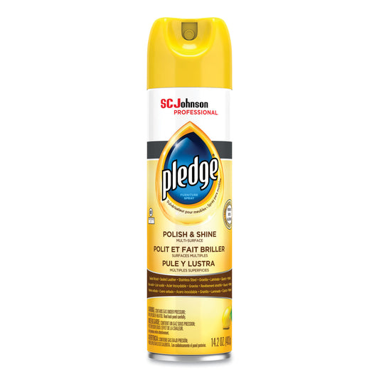 SJN301168EA Furniture Polish, Lemon, 14.2 Oz Aerosol Spray