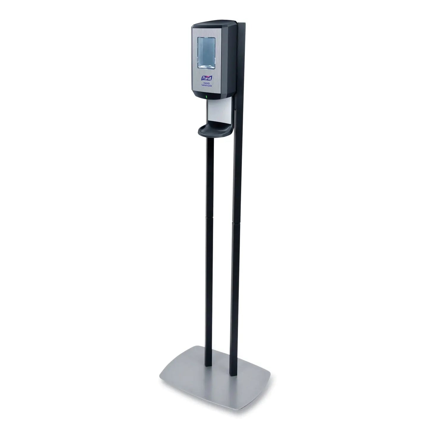 GOJ7418DS Cs8 Hand Sanitizer Floor Stand With Dispenser, 1,200 Ml, 13.5 X 5 X 28.5, Graphite PURELL