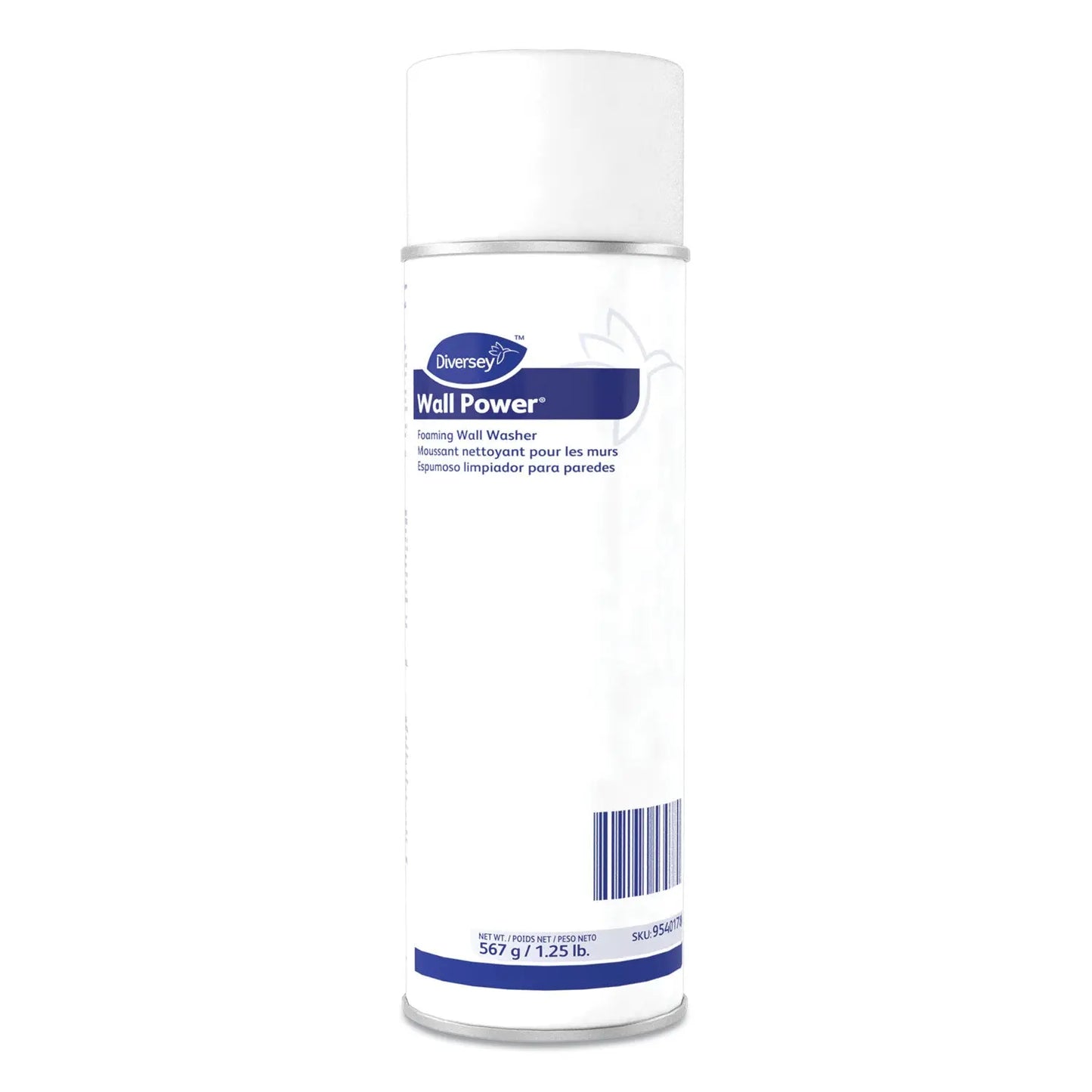 DVO95401786 Wall Power Foaming Wall Washer, 20 Oz Can, 12/carton Diversey