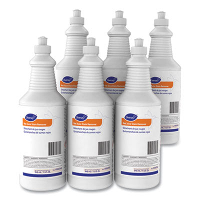 DVO95002540 Red Juice Stain Remover, 32 Oz Bottle, 6 Bottles/carton DIVERSEY