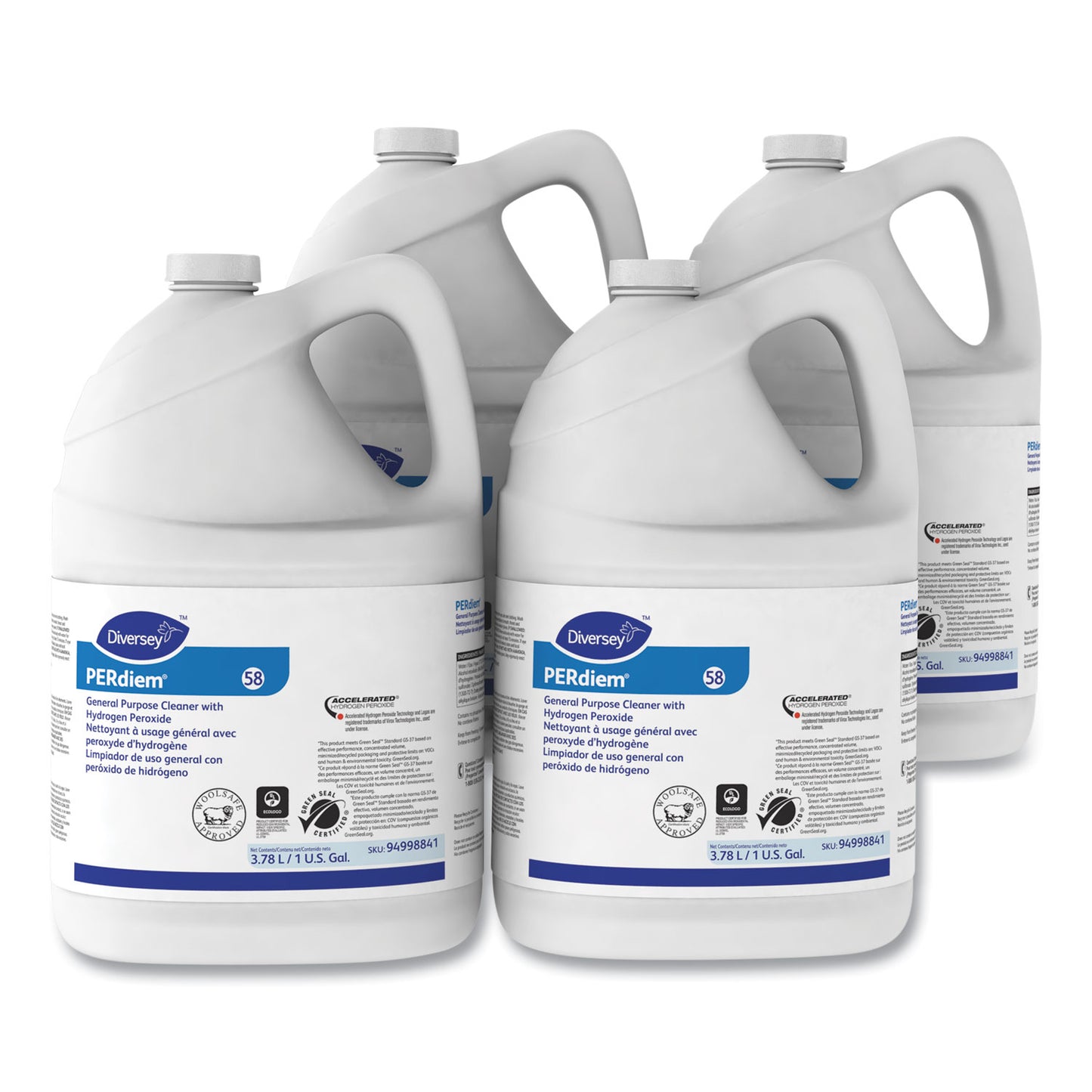 DVO94998841 Perdiem Concentrated General Purpose Cleaner - Hydrogen Peroxide, 1 Gal, Bottle