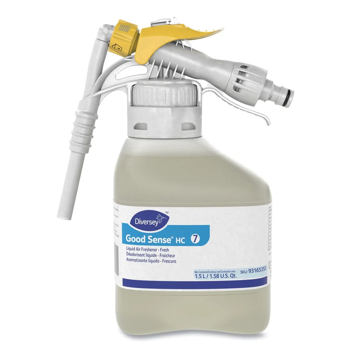 DVO93165353 Good Sense Liquid Odor Counteractant, Fresh, 1.5 L Rtd Bottle, 2/carton Diversey