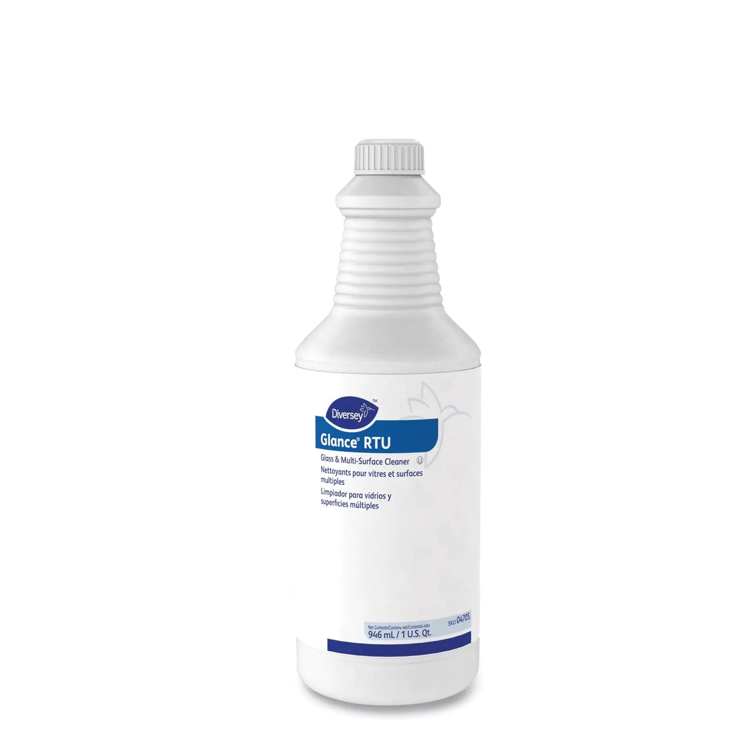 DVO04705EA Glance Glass and Multi-Surface Cleaner, Original, 32 oz Bottle Diversey