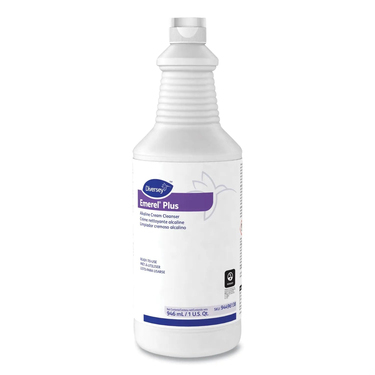 DVO94496138 Emerel Plus Cream Cleanser, Odorless, 32 Oz Squeeze Bottle, 12/carton Diversey