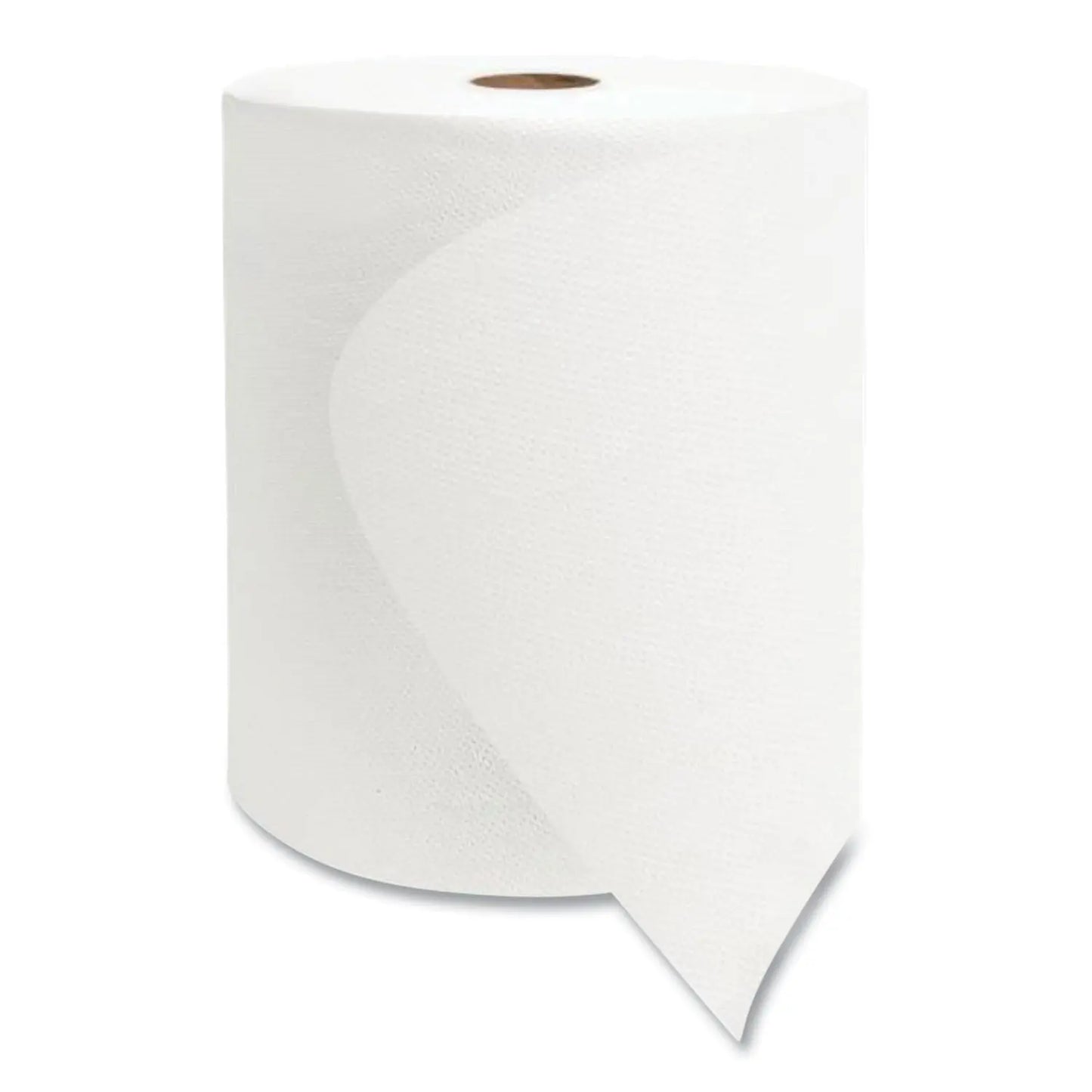 MORVT9158 Valay Universal TAD Roll Towels, 1-Ply, 8 x 600 ft, White, 6 Rolls/Carton Morcon Tissue