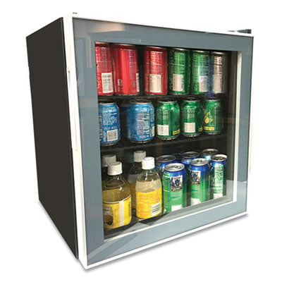 AVAARBC17T2PG 1.6 Cu. Ft. Refrigerator/beverage Cooler, 18.25 X 17.25 X 20, Black/platinum Trim Glass Door
