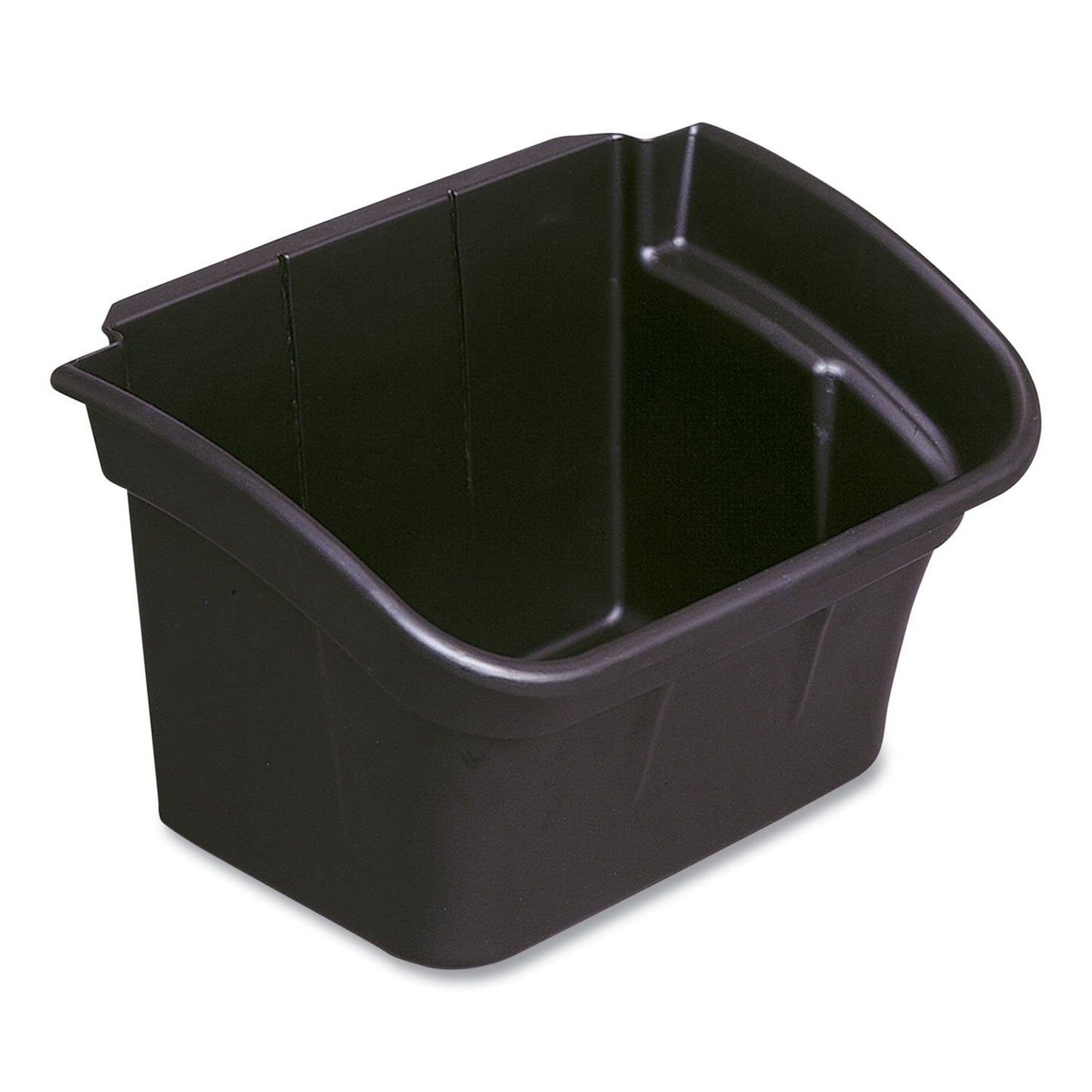 RCP335488BLA Utility Bin, 4 gal, 17" x 12.13" x 10.5", Black RUBBERMAID COMMERCIAL PROD.