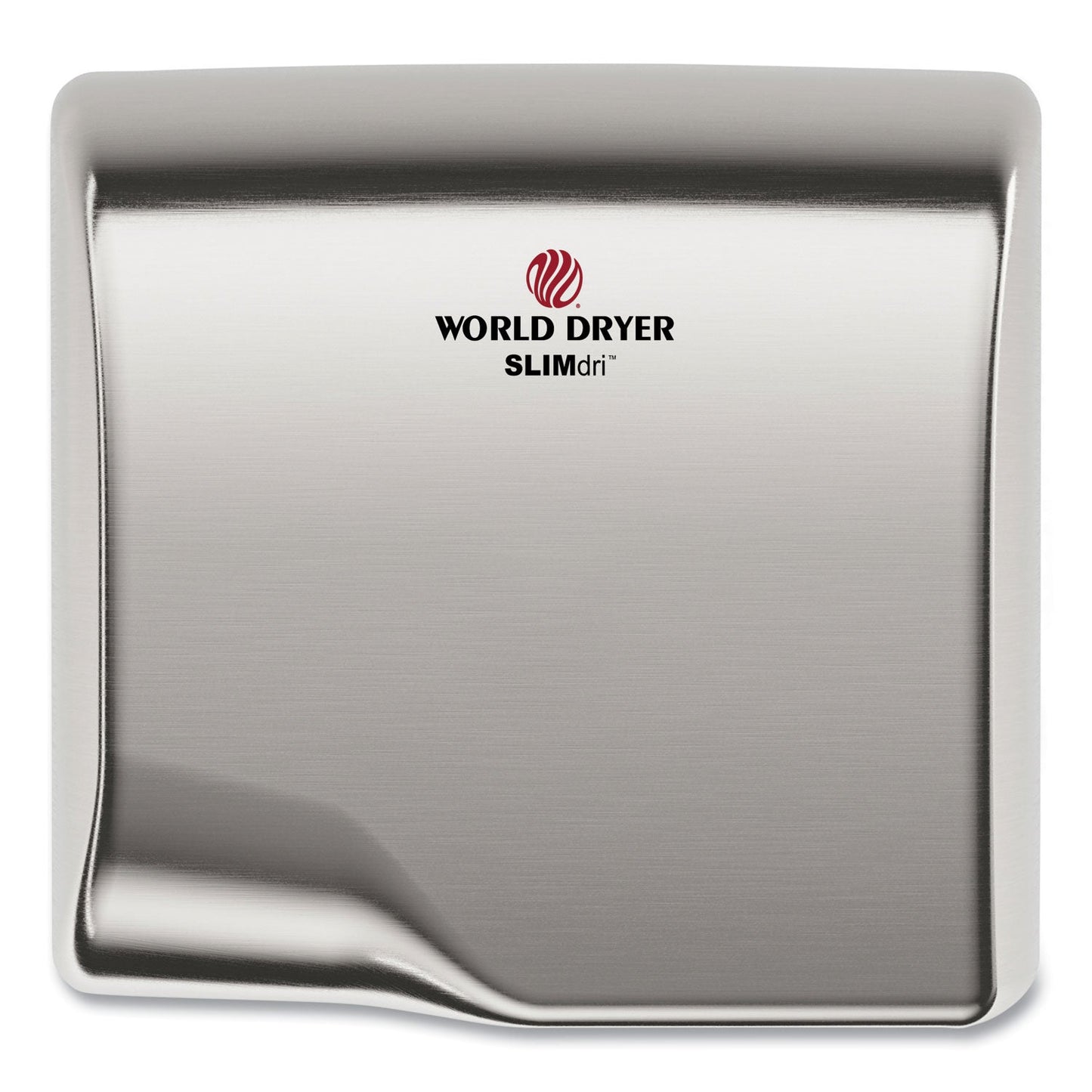WRLL973A SLIMdri Hand Dryer, 110 V to 240 V, 13.87 x 13 x 7, Brushed Stainless Steel WORLD DRYER
