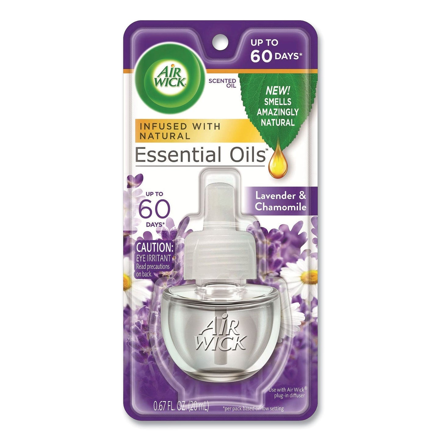 RAC78297CT Scented Oil Refill, Lavender And Chamomile, 0.67 Oz, 8/carton Air Wick