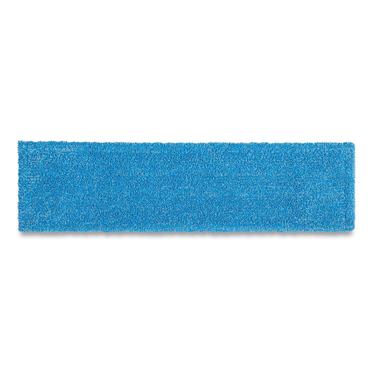 RCP2132427 Adaptable Flat Mop Pads, Microfiber, 19.5 X 5.5, Blue