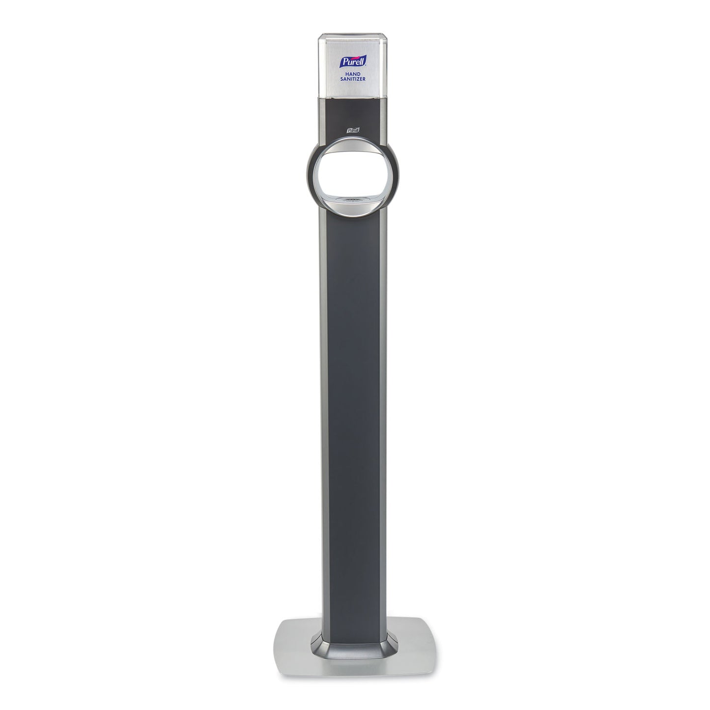 GOJ6424DS Fs6 Touch-Free Floor Stand Dispenser, 1,200 Ml, 12.5 X 11.3 X 38.5, Graphite