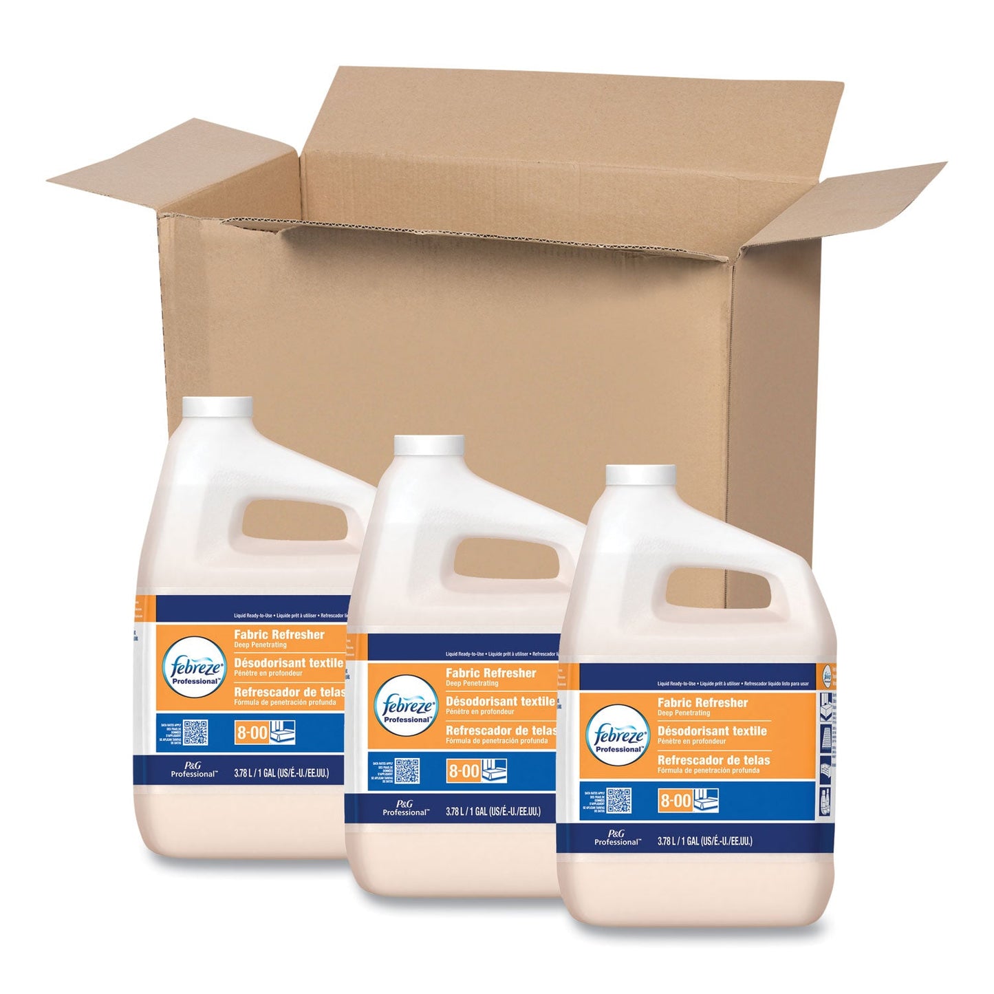PGC33032CT Professional Deep Penetrating Fabric Refresher, Fresh Clean, 1 Gal Bottle, 3/carton Febreze
