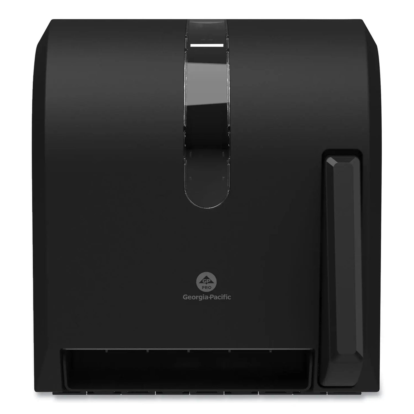 GPC54338A Hygienic Push-Paddle Roll Towel Dispenser, 13 X 10 X 14.4, Black Georgia Pacific Professional